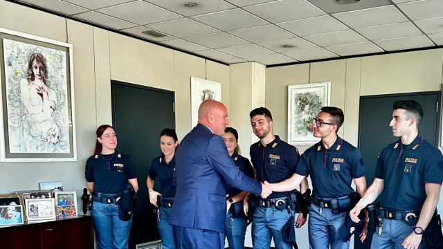 Il Questore di Verona incontra i nuovi agenti in prova assegnati ... &copy; Creative Commons