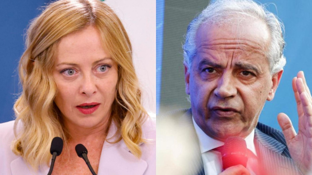 La premier Meloni e il ministro Piantedosi al cantiere Tav di ... &copy; Creative Commons
