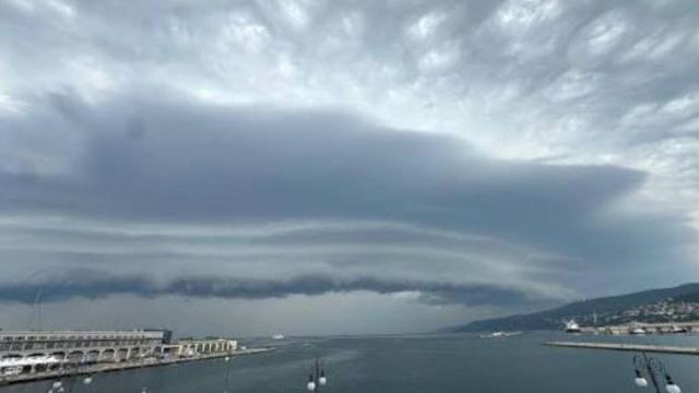 Maltempo in Friuli Venezia Giulia.