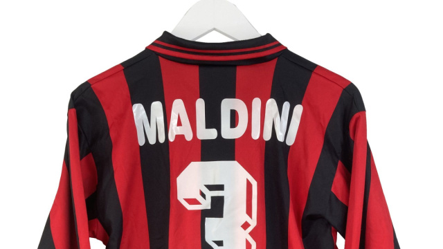 Opel Paolo Maldini Shirt AC Milan L/S Home Shirt 1996-1997 X Paolo ... &copy; Creative Commons
