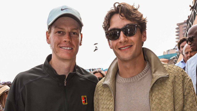 Jannik Sinner, George Russell catch up in Monte-Carlo  ATP Tour ... &copy; Creative Commons