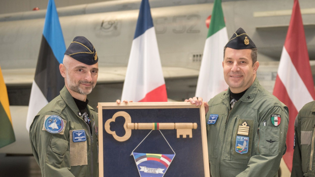 NATO, Baltic Air Policing Lituania: cambio al comando della Task ... &copy; Creative Commons