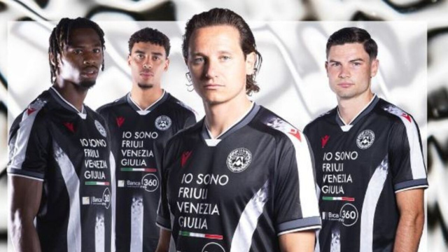 Post presentazione nuova maglia dell'Udinese.