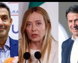 Roberto Vannacci, Giorgia Meloni e Giuseppe Conte (&copy; Facebook)