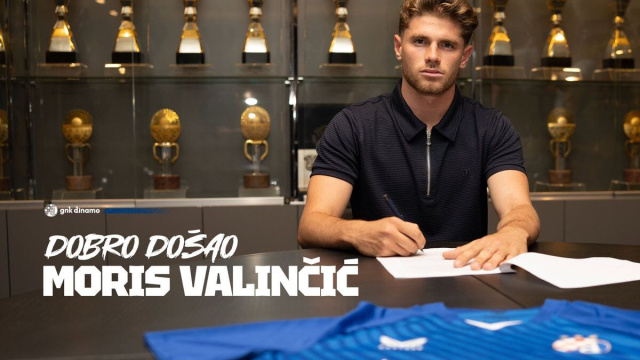 Moris Valincic, esterno della Dinamo Zagabria- Foto da &copy; Dinamo Zagabria