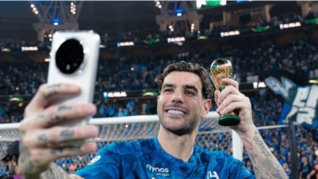 Theo Hernandez, esterno dell'Al.Hilal. Foto &copy; Al.Hilal