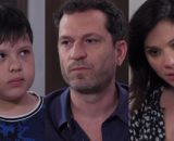 Manuel, Eduardo e Rosa - screenshot &copy; Un posto al sole.