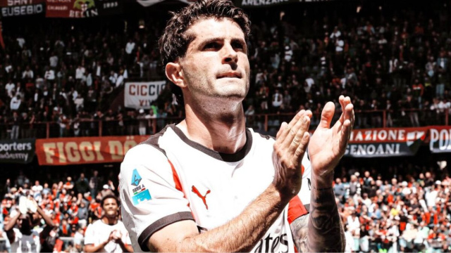 Christian Pulisic, attaccante del Milan. Foto &copy; Milan