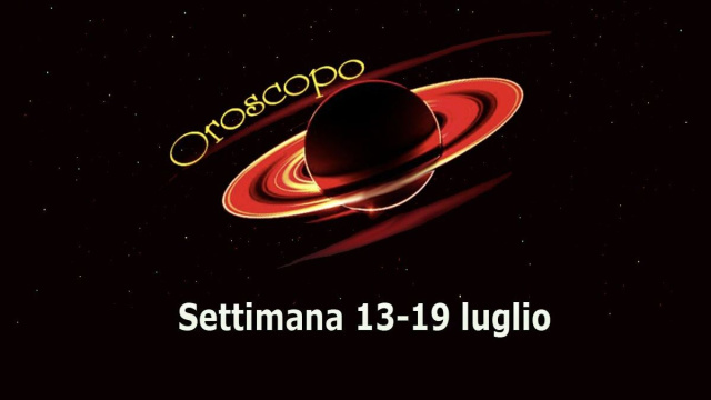 Locandina per l'oroscopo della settimana 13-19 luglio 2026 - &copy; Roberta Carsoli.