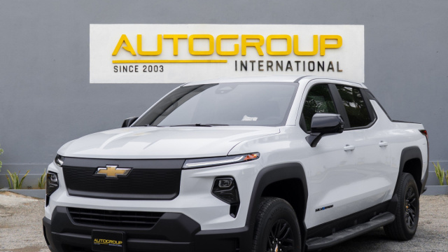 Right hand drive 2024 Chevrolet Silverado EV Pickup truck WT &copy; Creative Commons
