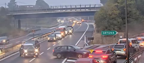 Incidente in A14 tra Ortona e Lanciano: 6 km di coda in Abruzzo