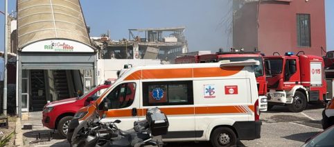 Messina, crollo per esplosione: cinque feriti gravi e dispersi
