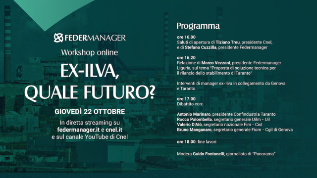 FEDERMANAGER: EX ILVA, QUALE FUTURO - Cida &copy; Creative Commons