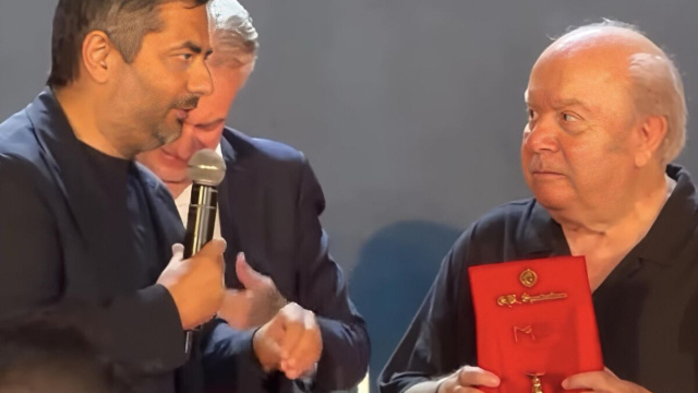 Lino Banfi premiato con la Colonna d&rsquo;Oro al Magna Graecia Film Festival 2026 di Soverato &ndash; Foto &copy; Alessia Piane
