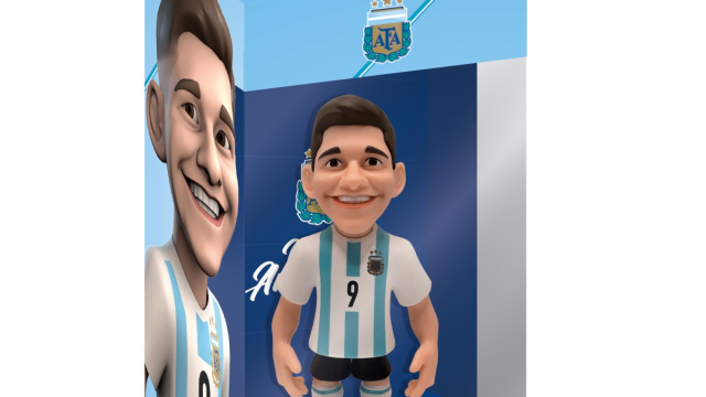 MINIX Football Stars - Statuette sportive da collezione, Juli&aacute;n ... &copy; Creative Commons