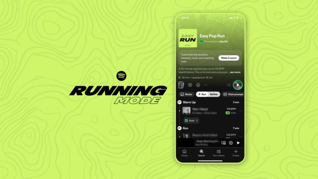 Spotify rolling out 'User Notes' and 'Running Mode' features ... &copy; Creative Commons