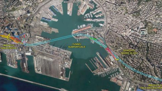 Tomasi, 'a novembre via a lavori tunnel sub-portuale Genova' &copy; Creative Commons