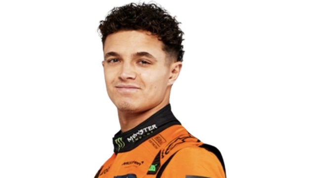 Espositore Incorniciato Lando Norris (2025) &ndash; Firma Digitale ... &copy; Creative Commons