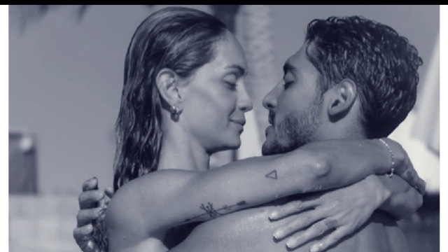 Helena Prestes e Javier Martinez &copy; Instagram.