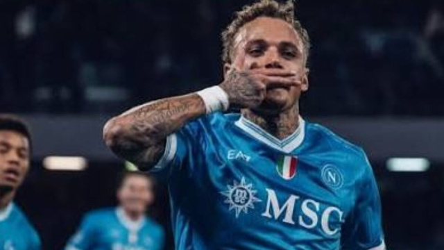 Noa Lang, esterno del Napoli. Foto &copy; Noa Lang