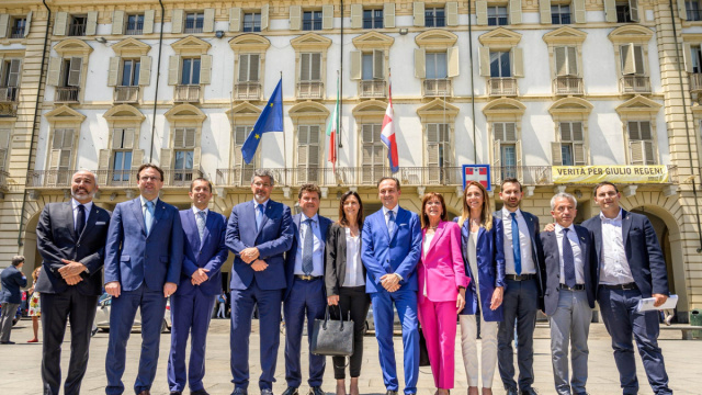 Regione Piemonte, l'insediamento della Giunta Cirio - La Voce e il ... &copy; Creative Commons
