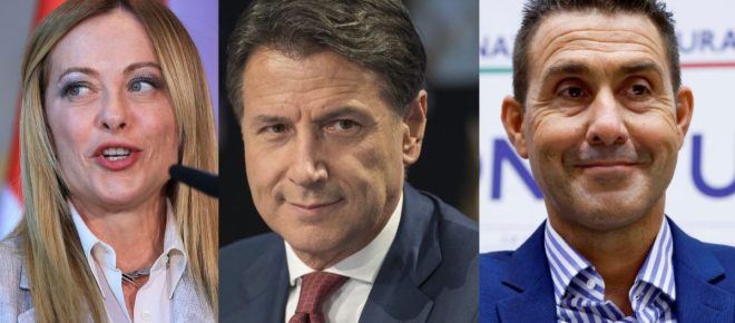 Sondaggi: sale il M5s, Fratelli d'Italia ai minimi storici, boom del partito di Vannacci
