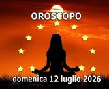 Locandina per l'oroscopo di domenica 12 luglio 2026 - &copy; Roberta Carsoli.