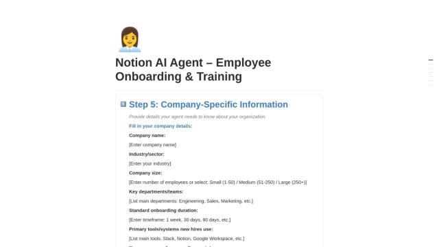 Employee Onboarding & Training AI Agent Template by Ivy Saskia ... &copy; Creative Commons