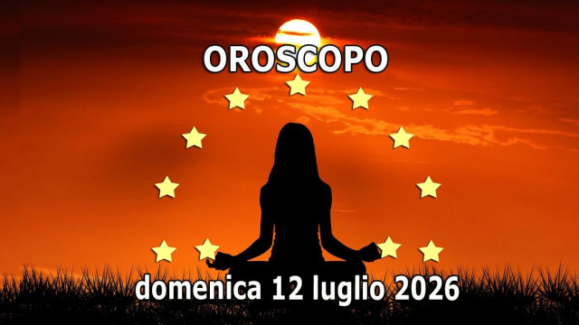 Locandina per l'oroscopo di domenica 12 luglio 2026 - &copy; Roberta Carsoli.