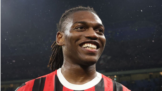 Rafael Leao, attaccante del Milan. Foto &copy; Milan