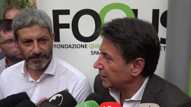 Giuseppe Conte e Roberto Fico a FOQUS: un incontro verso le ... &copy; Creative Commons