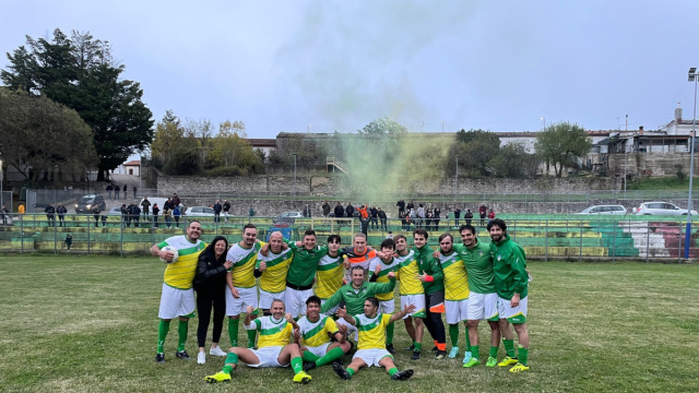 Celle San Vito: &ldquo;Grazie Campania&rdquo;. Il campionato del Real San Vito ... &copy; Creative Commons