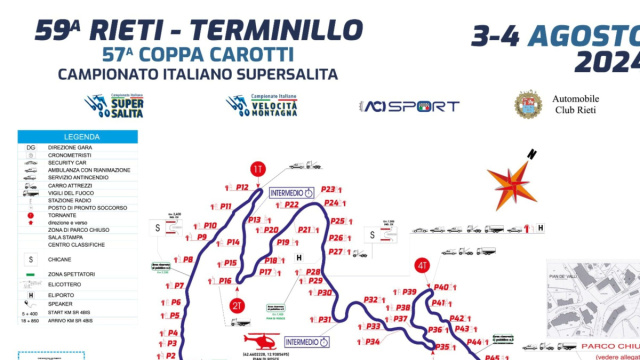 Coppa-Carotti, Rieti-Terminillo, programma gare auto ed eventi 2024 &copy; Creative Commons