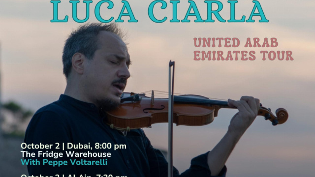 Luca Ciarla UAE Tour &ndash; Istituto Italiano di Cultura di Abu Dhabi &copy; Creative Commons