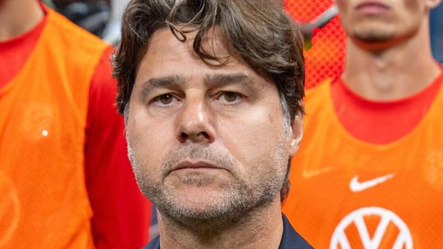 Mauricio Pochettino during USMNT v Belgium on March 28 2026 at Mercedes-Benz Stadium in Atlanta, Georgia