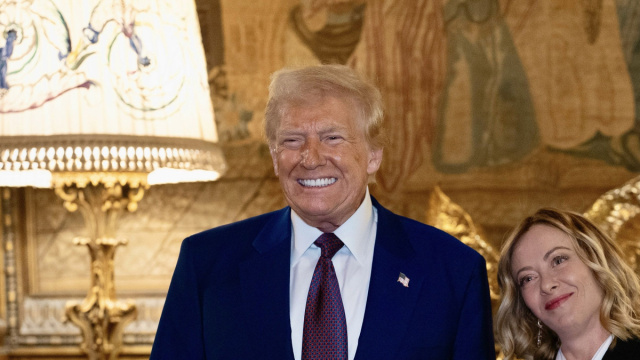 President Meloni meets with US President-elect Donald Trump  www ... &copy; Creative Commons