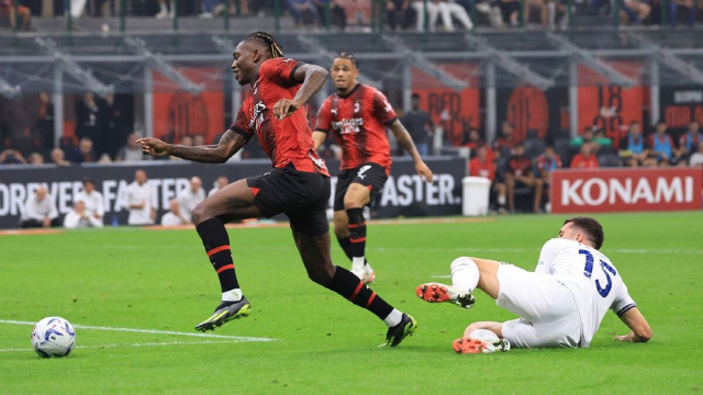 Rafael Leao, attaccante del Milan. Foto &copy; Milan