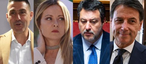 Sondaggi: in calo Fratelli d'Italia e Lega, bene M5s e PD