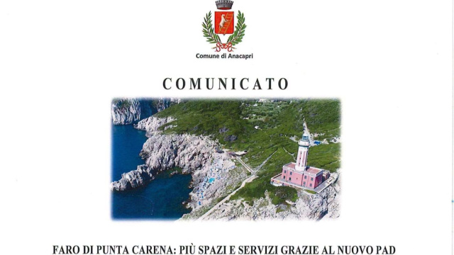 Faro di Punta Carena: pi&ugrave; spazi e servizi grazie al nuovo Pad". Il ... &copy; Creative Commons