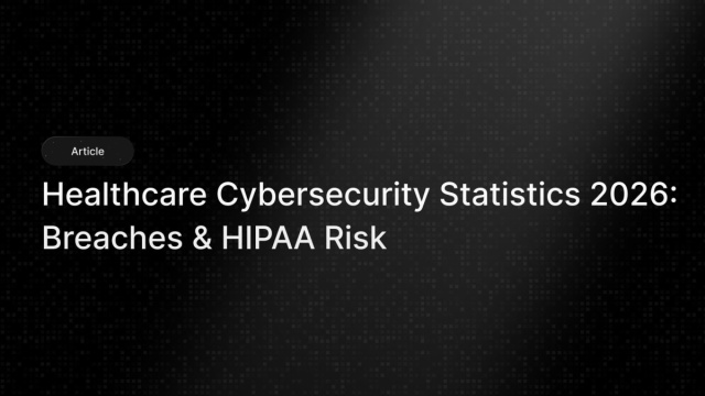 Healthcare Cybersecurity Statistics 2026: Breaches & Risk &copy; Creative Commons