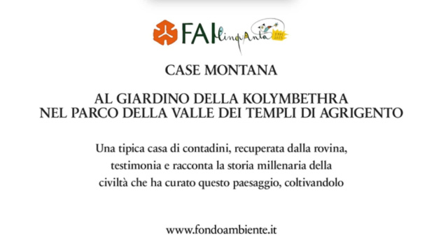 Il FAI apre al pubblico Case Montana  Rai Cultura &copy; Creative Commons