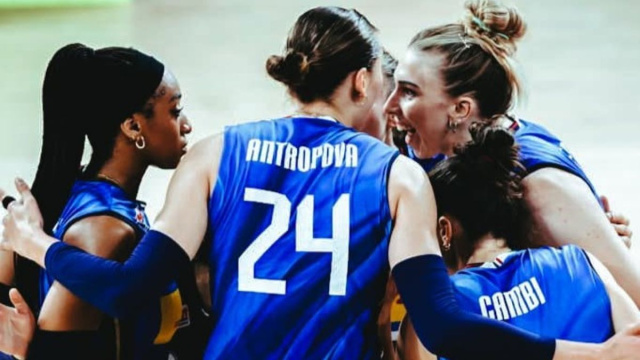 Nazionale italiana di pallavolo &copy; Pagina Facebook ufficiale della Federazione Italiana Pallavolo
