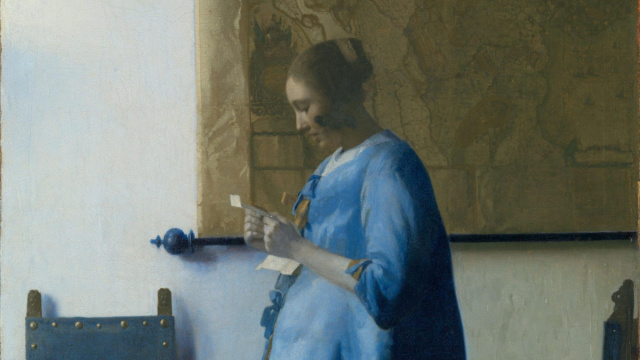 Roma, dall'8/7 a Palazzo Barberini "Donna in blu che legge una ... &copy; Creative Commons