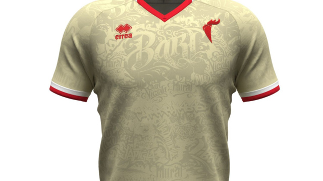 Seconda Maglia Pre-match SSC Bari Erre? 23/24 Bambino  SSC Bari ... &copy; Creative Commons