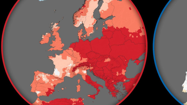 Un simbolo dell'emergenza climatica in Europa, tra ondate di calore record e la richiesta di citt&agrave; e regioni per un bilancio UE pi&ugrave; verde.
