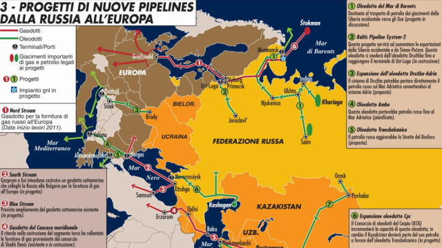 I progetti delle nuove pipelines - Limes &copy; Creative Commons