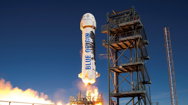 Jeff Bezos' Blue Origin Rocket Took Off and Landed&mdash;Again  WIRED &copy; Creative Commons