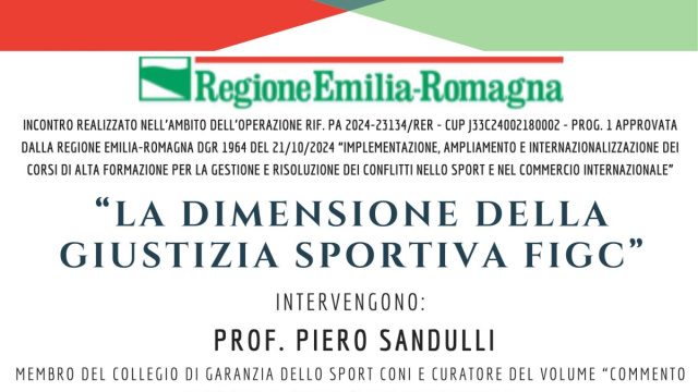 LA DIMENSIONE DELLA GIUSTIZIA SPORTIVA DELLA FIGC &ndash; Diritto dello ... &copy; Creative Commons