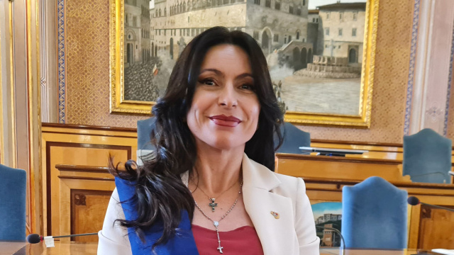 La Presidente della Provincia di Perugia Stefania Proietti ha ... &copy; Creative Commons