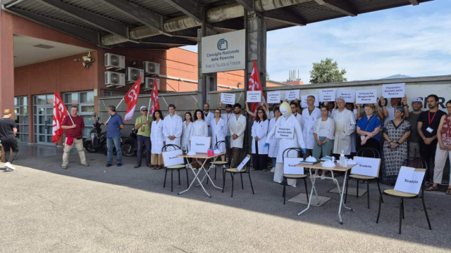 Sesto Fiorentino, flash mob dei precari davanti alle sedi Cnr &copy; Creative Commons